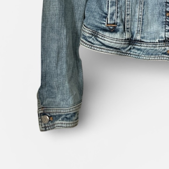 Anthropologie Pilcro and the Letterpress Jean Jacket sz XL - Picture 6 of 6